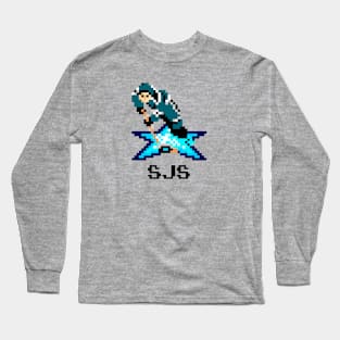 16-Bit Ice Hockey - San Jose Long Sleeve T-Shirt